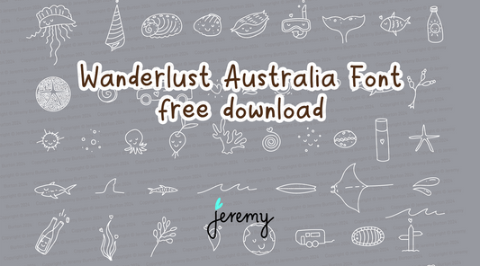 Wanderlust Australia font