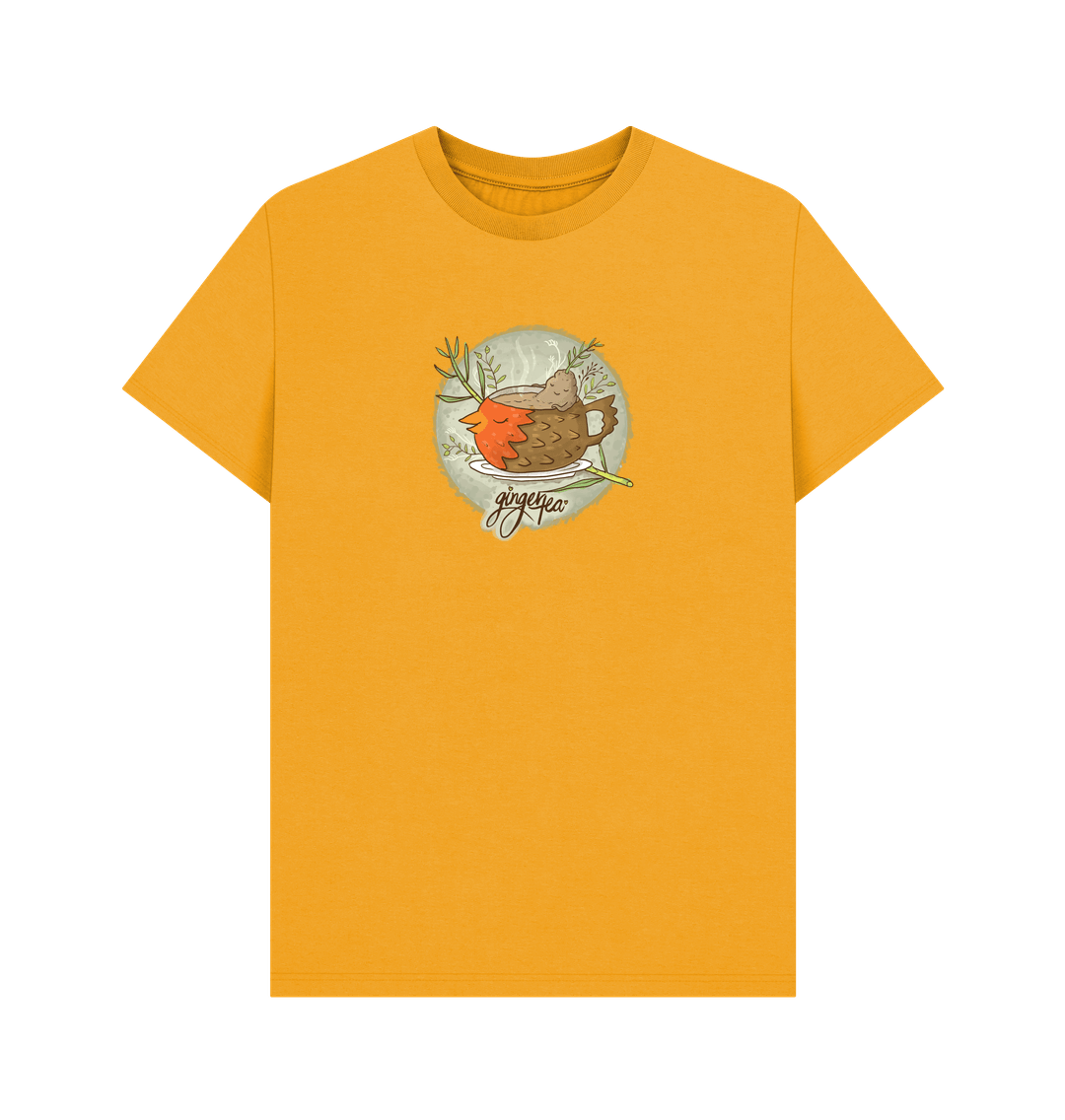 Mustard Ginger Tea - Men's Basic T-shirt