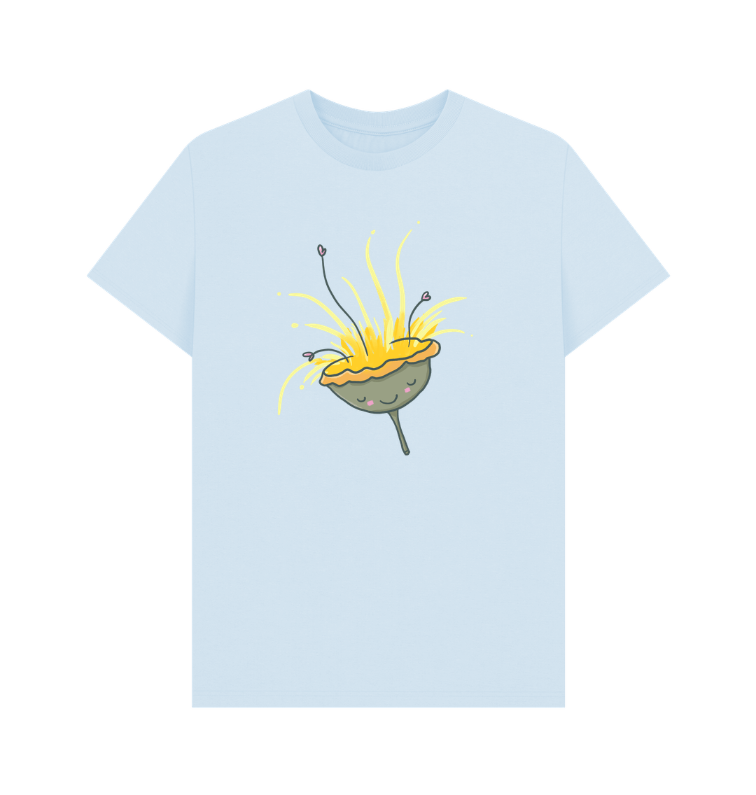 Sky Blue Gumnut fireflower, Men's T-Shirt