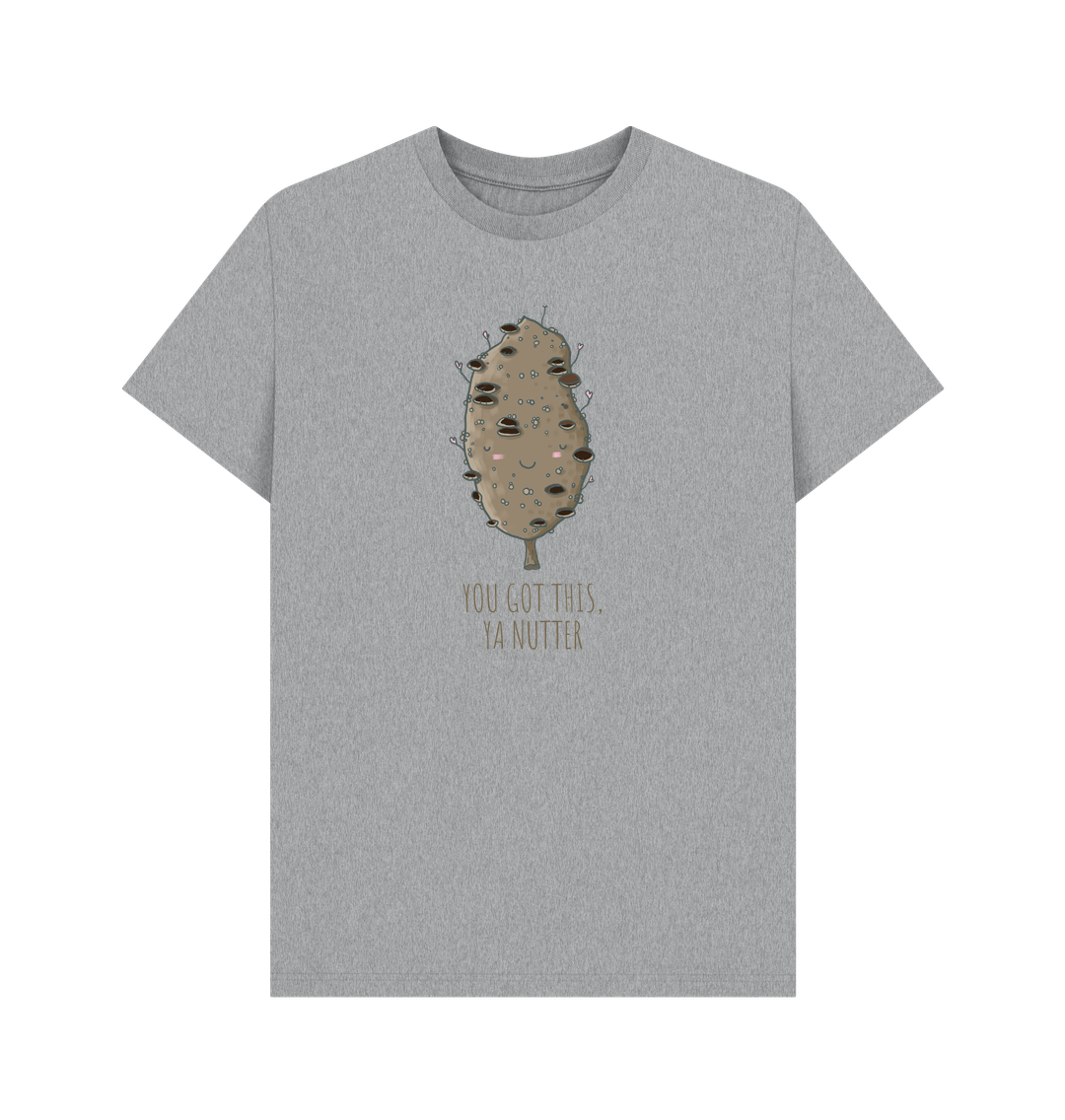 Athletic Grey Banksia Nut, You Got This Ya Nutter - Men's T-Shirt