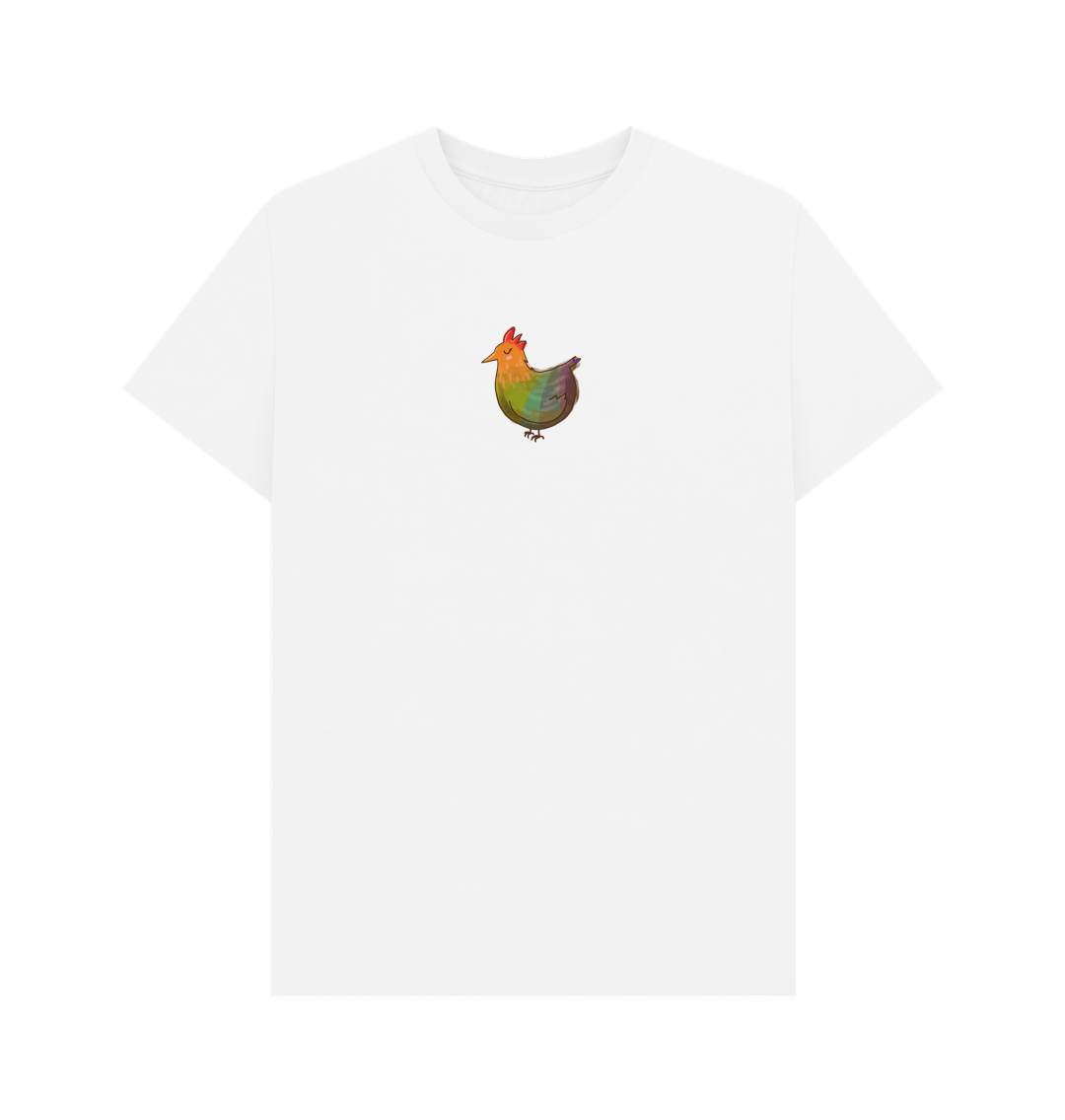 White Rainbow Chicken \u306b\u308f\u3068\u308a - Men's T-Shirt