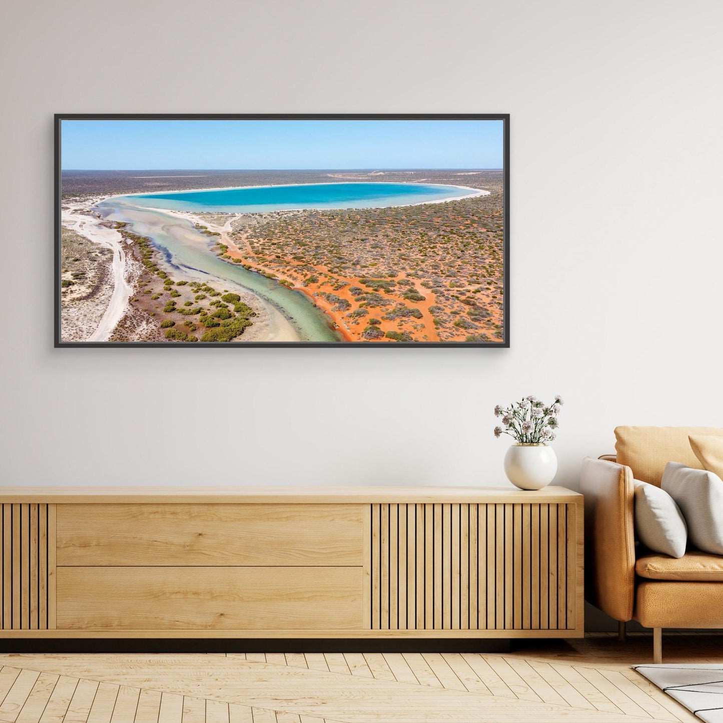 Shark Bay - Little Lagoon Art Print