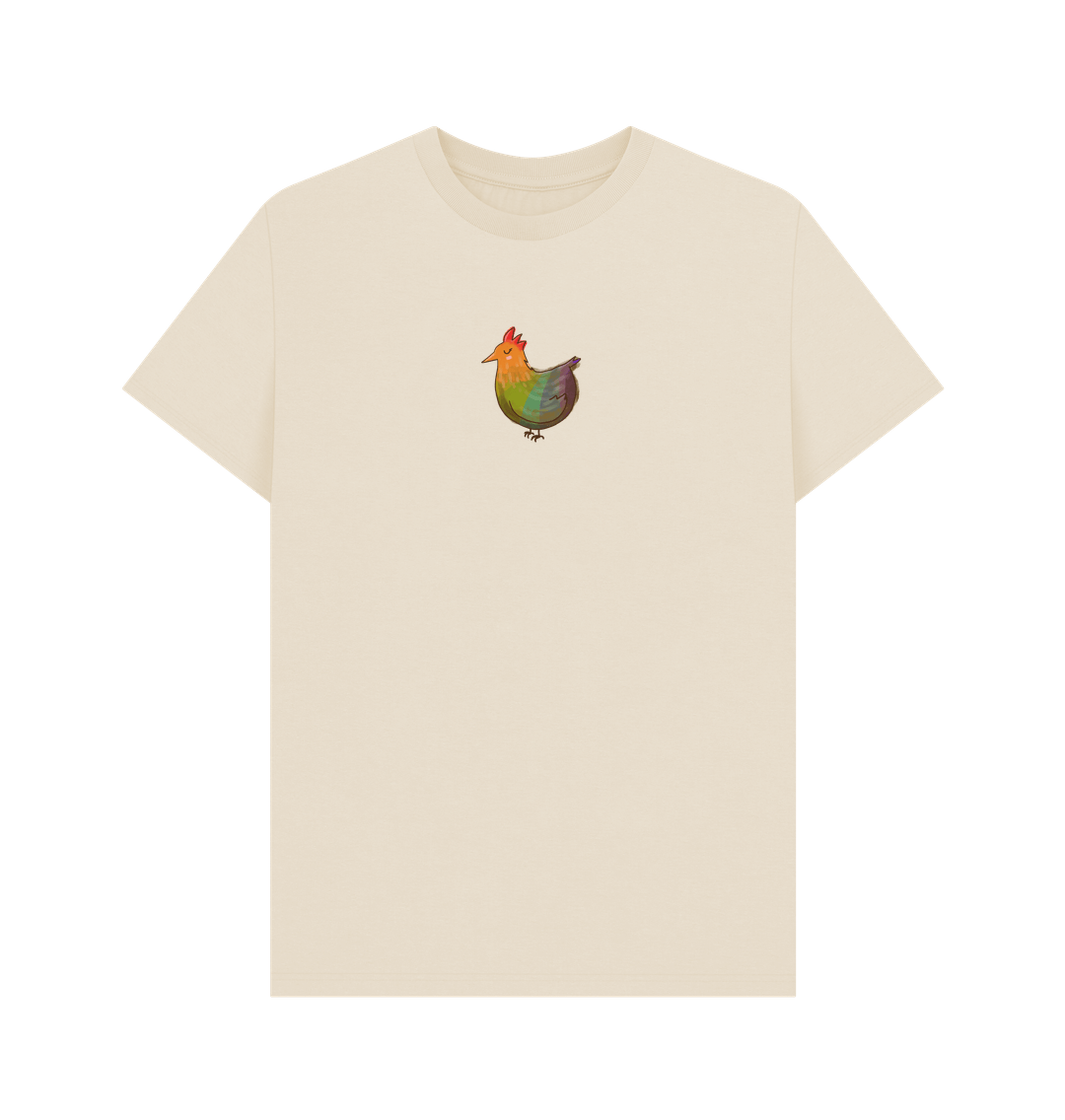 Oat Rainbow Chicken \u306b\u308f\u3068\u308a - Men's T-Shirt