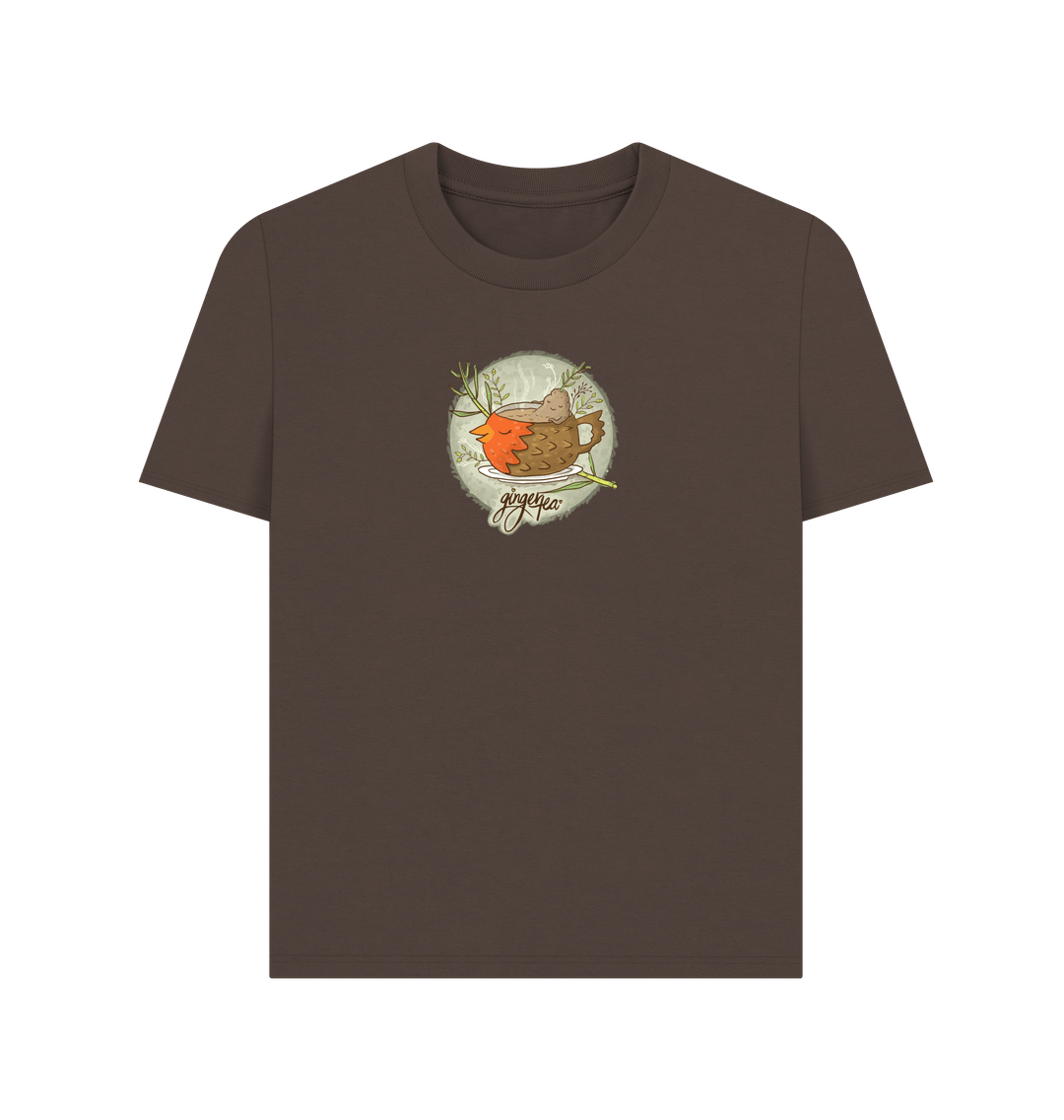 Chocolate Ginger Tea - Women's Basic T-shirt