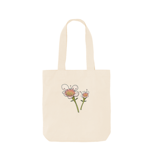 Natural Geraldton Wax  - Cotton Tote Bag