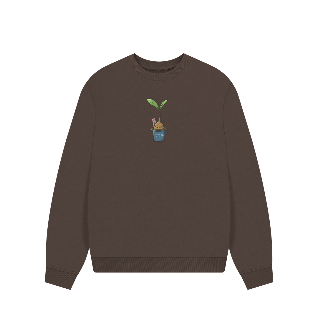 Chocolate Coconachan - Women's Oversized Jumper