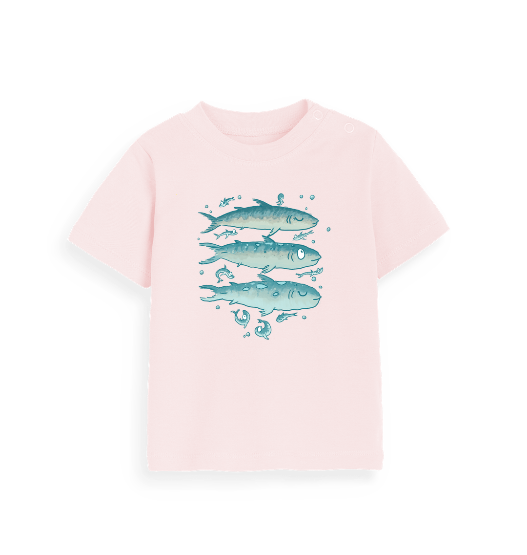 Powder Pink Mackerel - Kid's T-Shirt