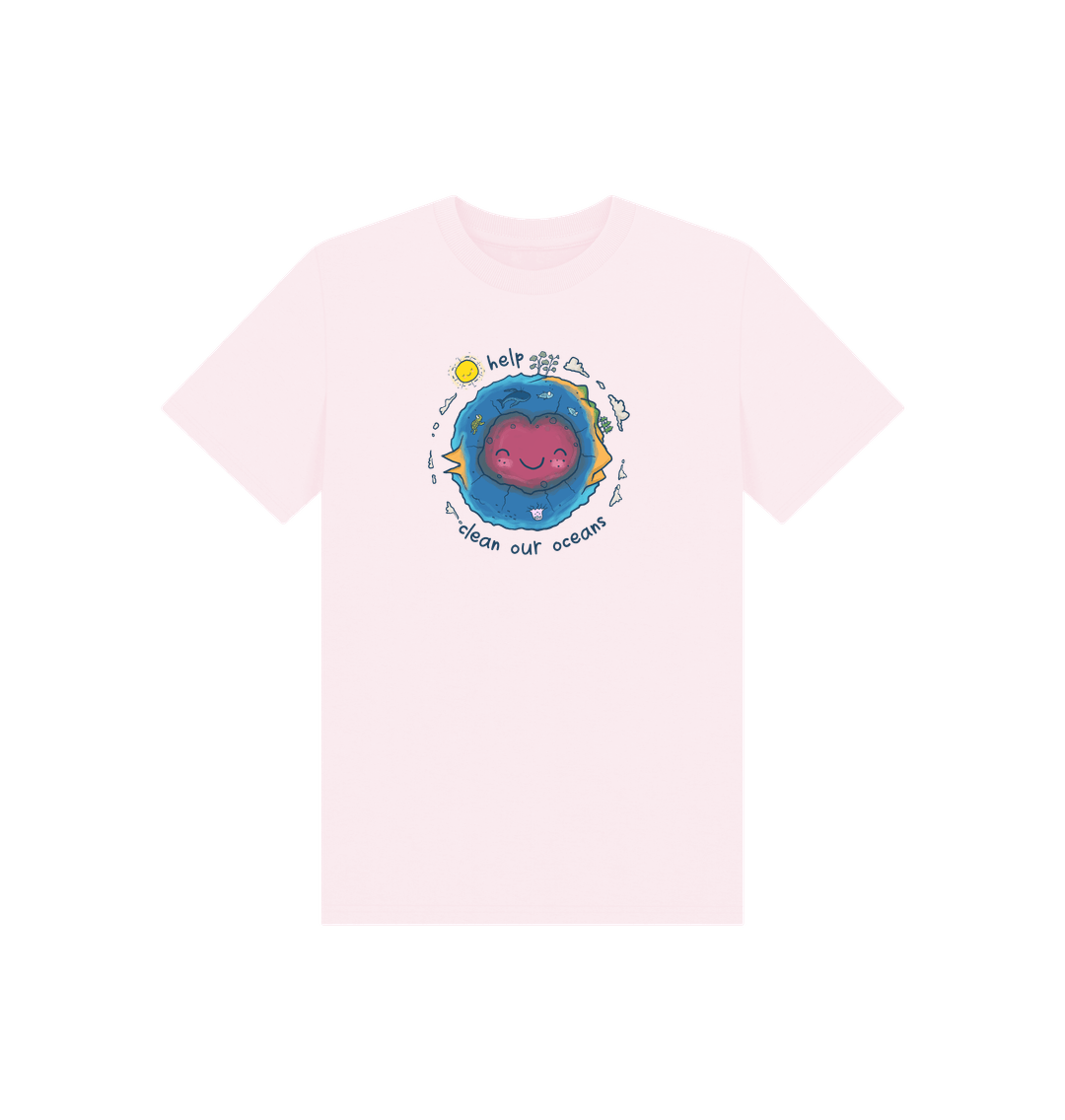 Pink Printed Kids T-Shirt