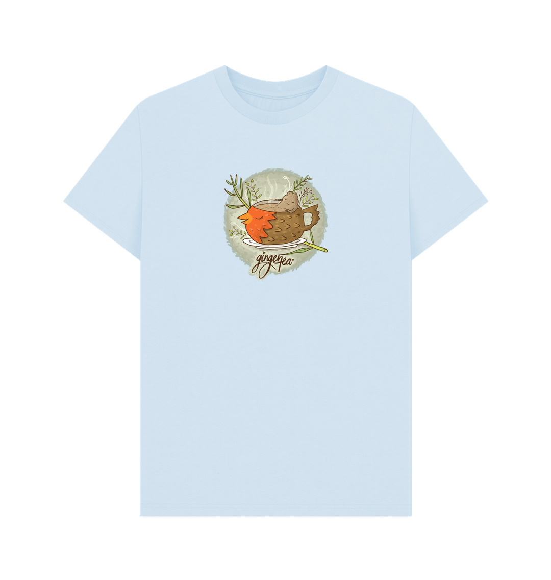 Sky Blue Ginger Tea - Men's Basic T-shirt