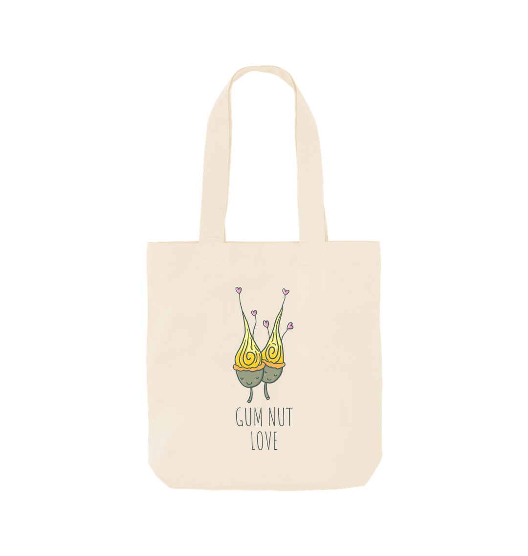 Natural Gum nut love  - Cotton Tote Bag