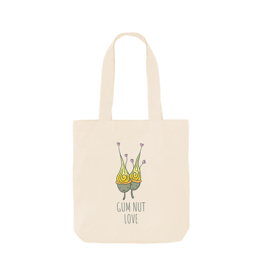 Natural Gum nut love  - Cotton Tote Bag