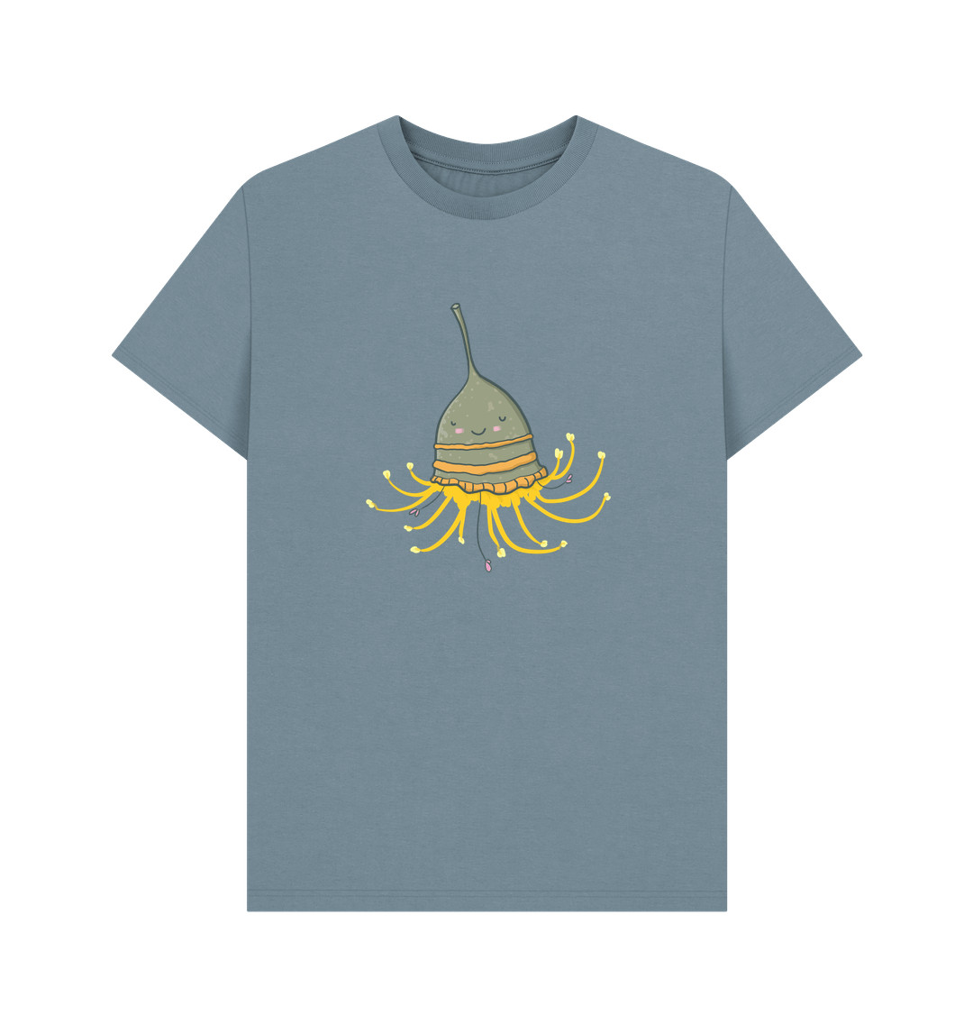 Stone Blue Gumnut Happiness - Men's T-shirt