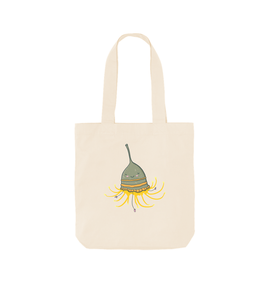 Natural Gumnut Fireflower  - Cotton Tote Bag