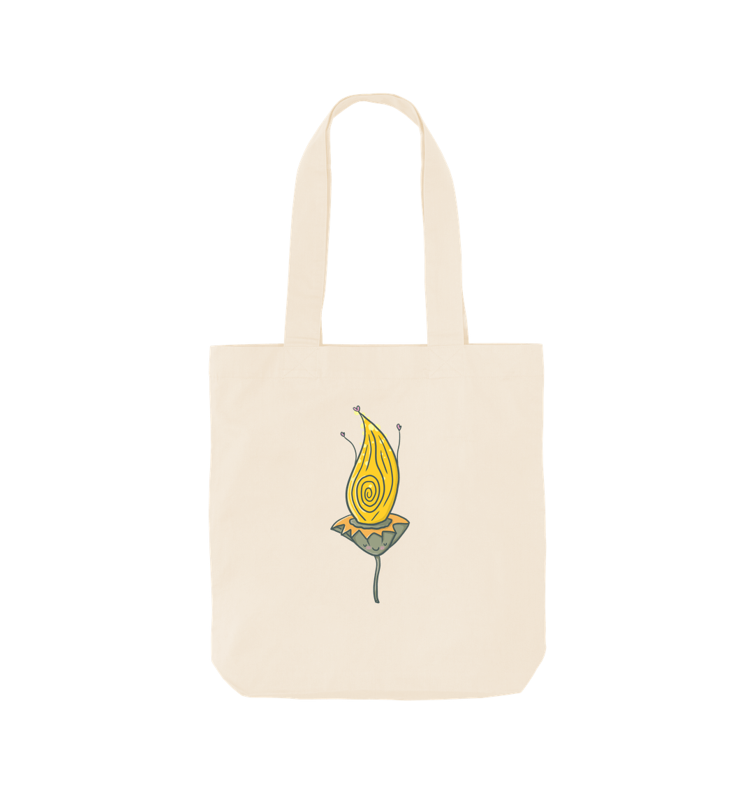 Natural Gum nut swirl  - Cotton Tote Bag