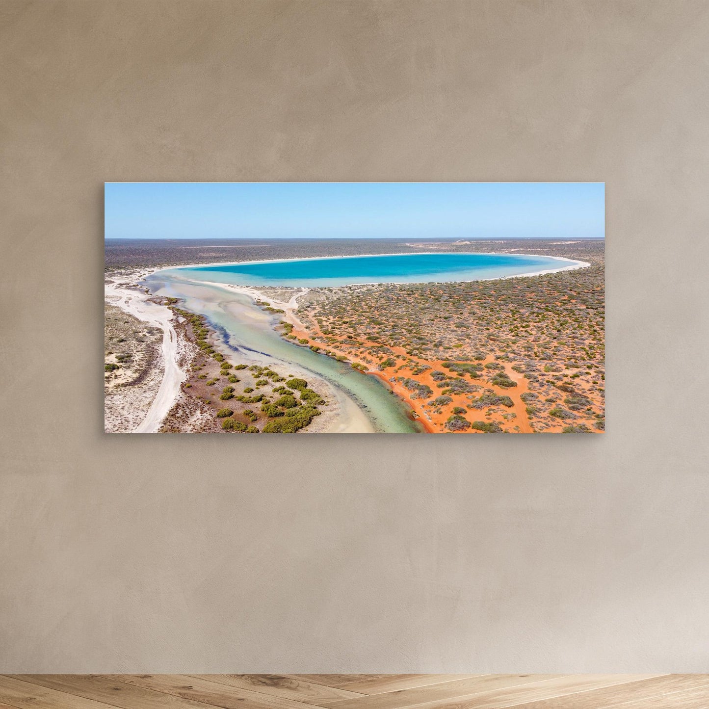 Shark Bay - Little Lagoon Art Print