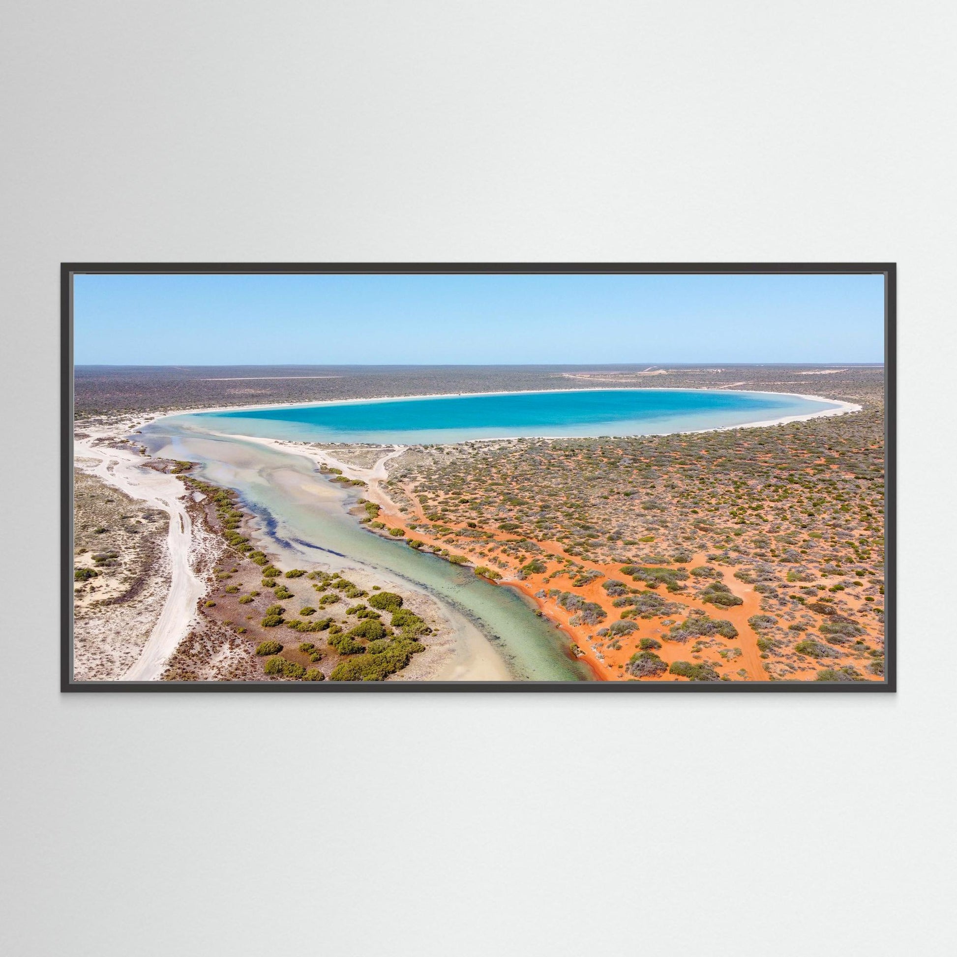 Shark Bay - Little Lagoon Art Print