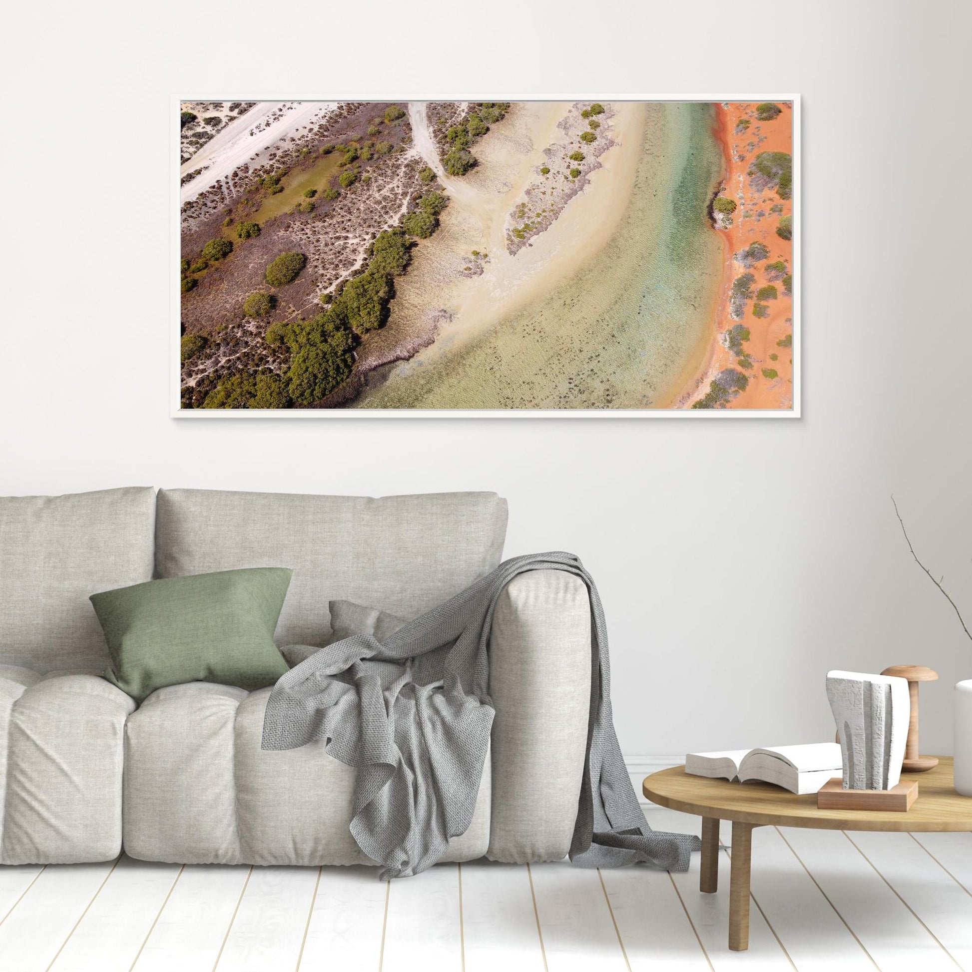 Shark Bay Lagoon Creek - Art Print