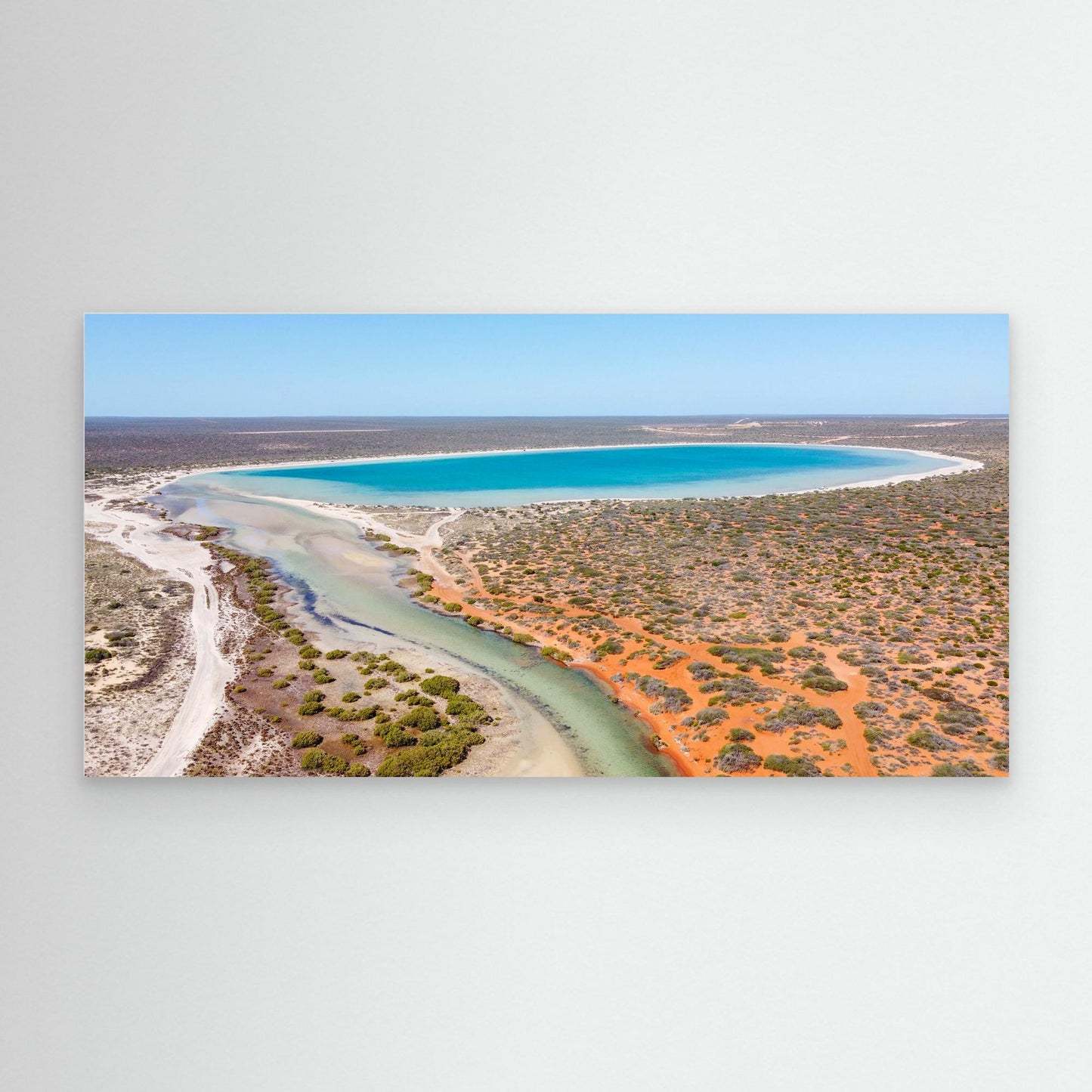 Shark Bay - Little Lagoon Art Print