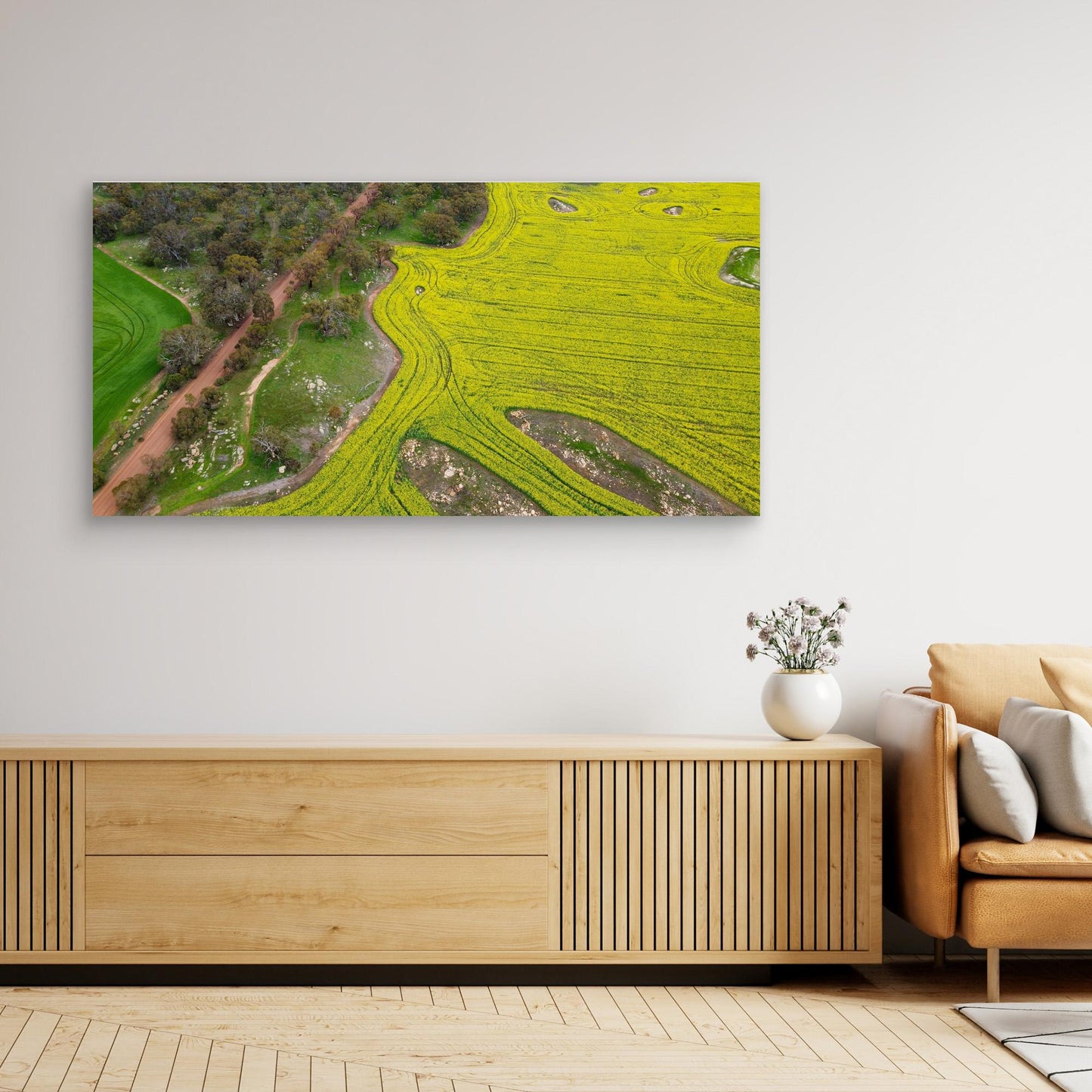 Canola Fields in York - Art Print