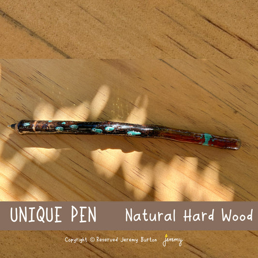 Fish dream black ballpoint pen - 01