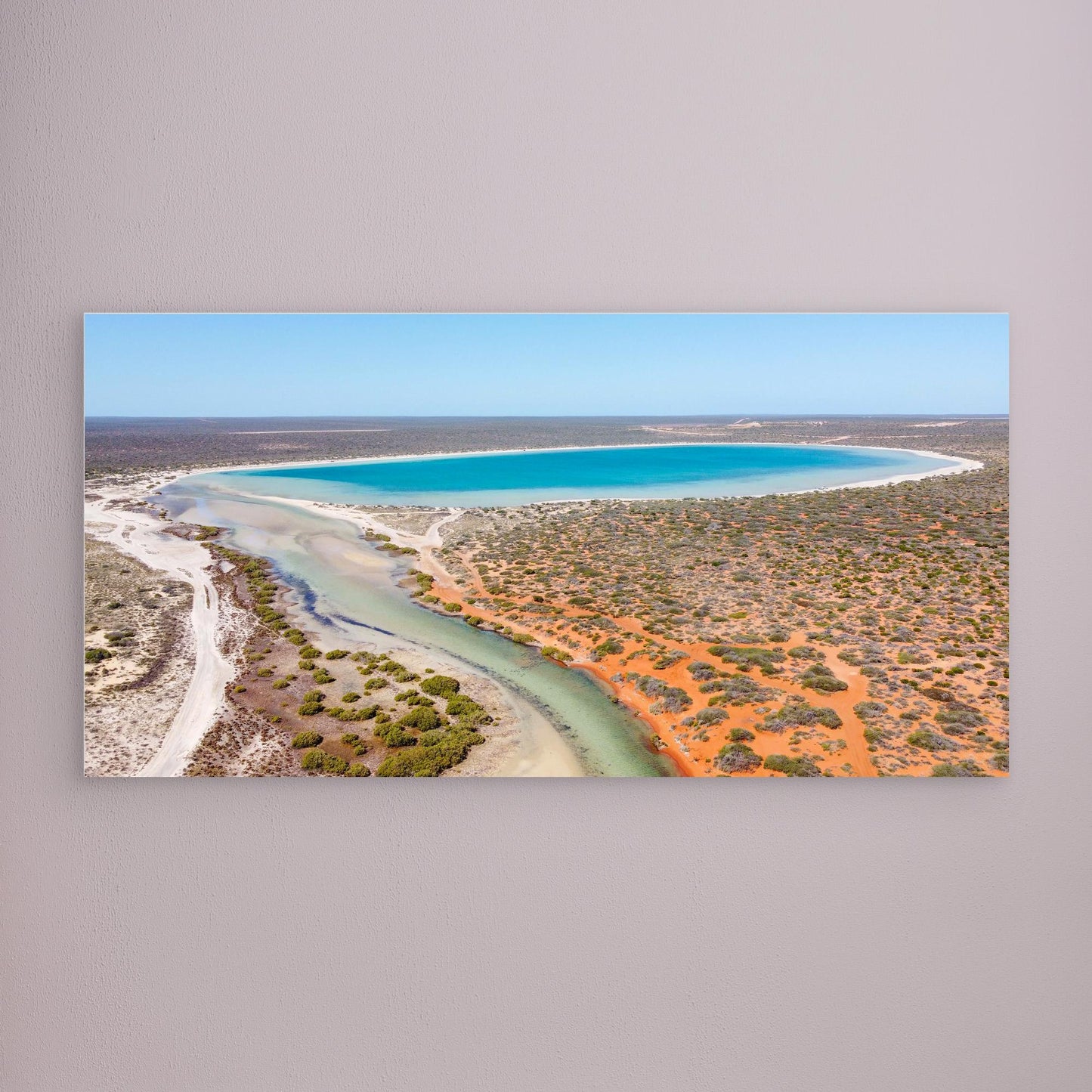 Shark Bay - Little Lagoon Art Print