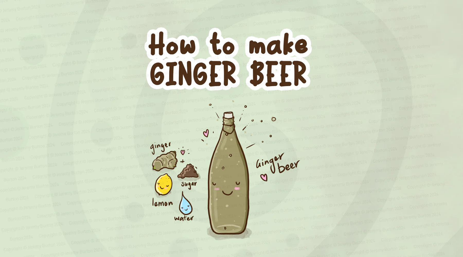 How to make spicy ginger beer