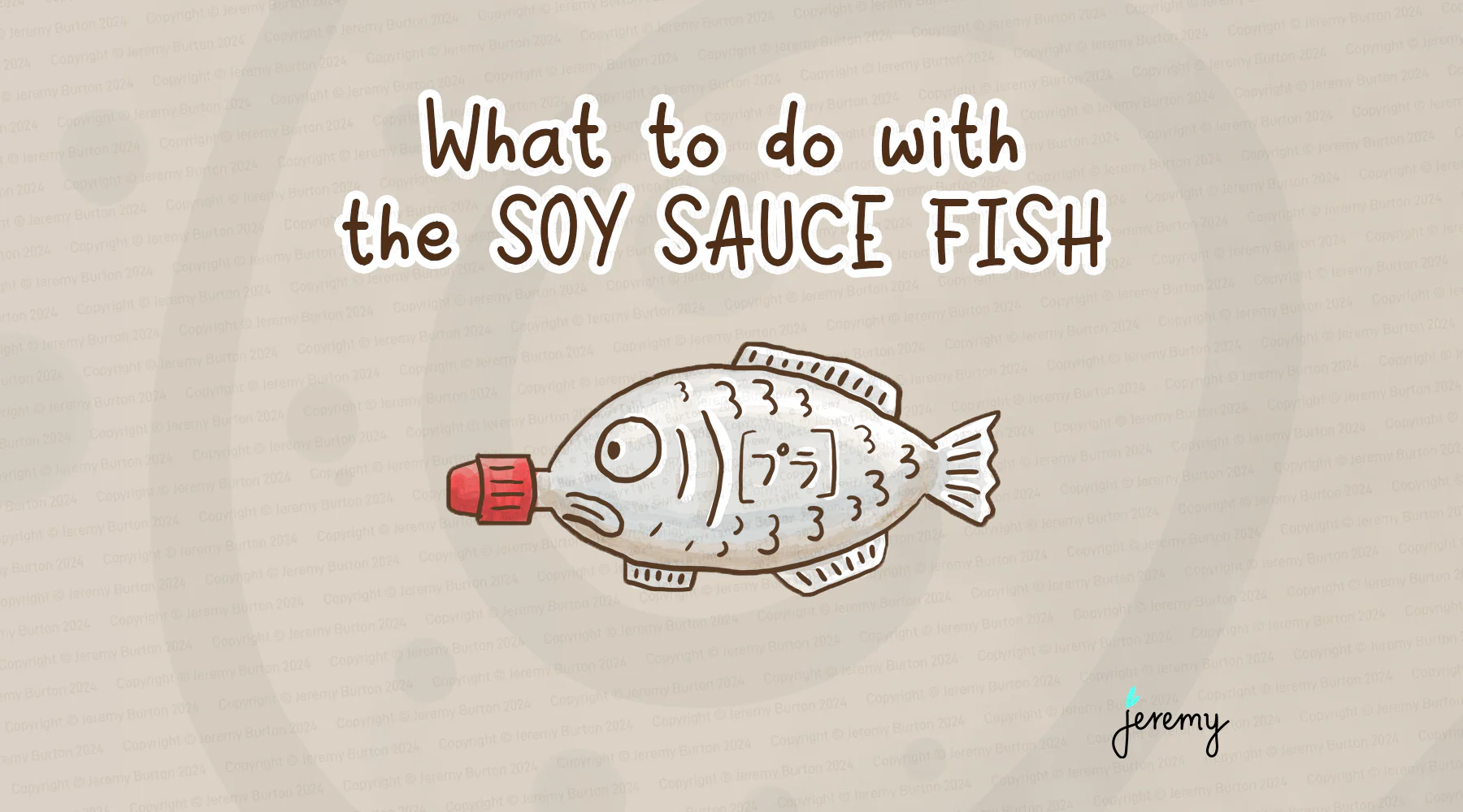 Soy sauce fish from sushi stores are marine hazards