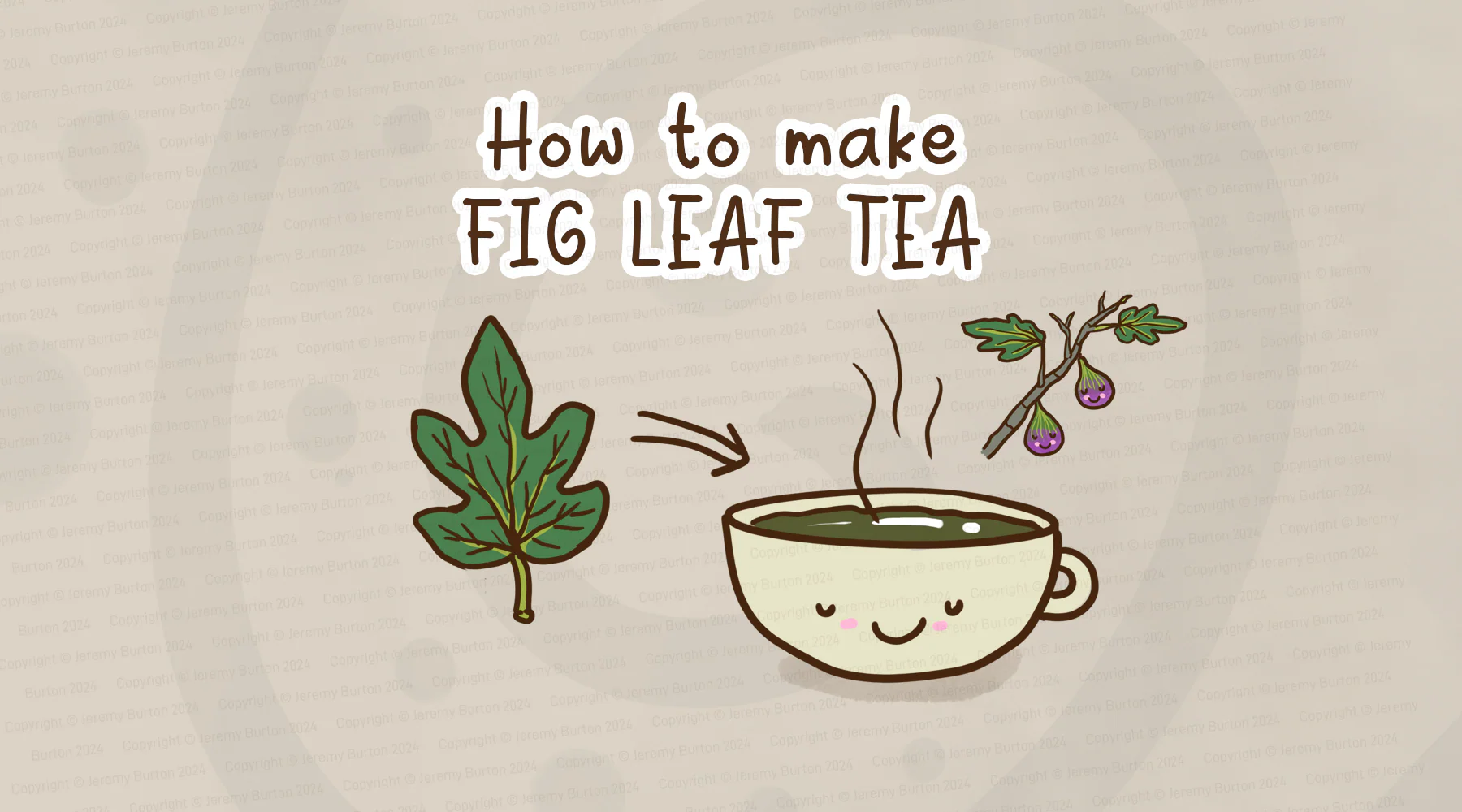 How to make fig leaf tea