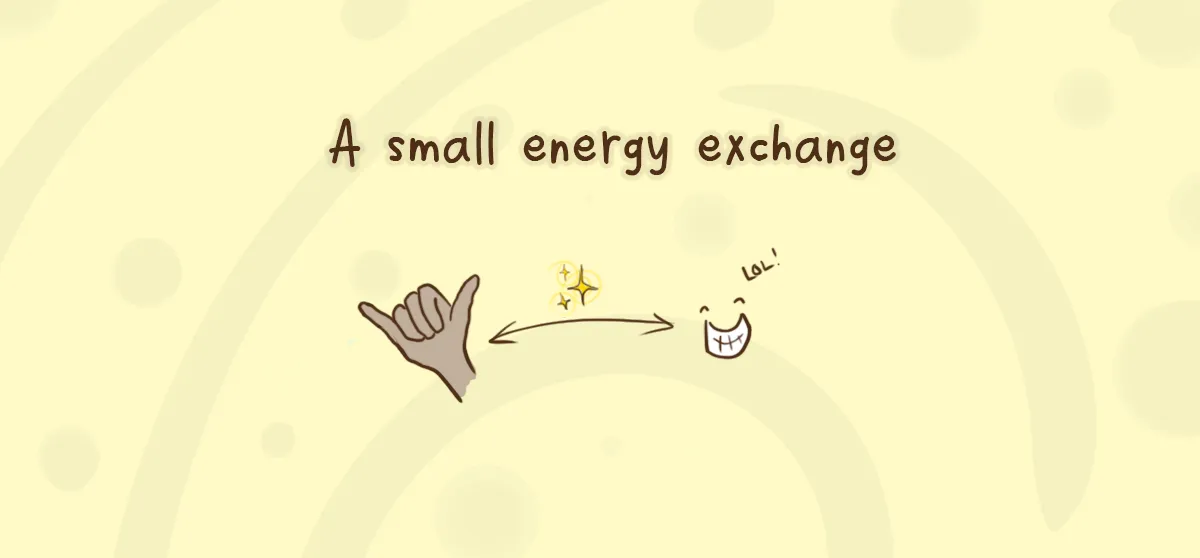 A small energy exchange